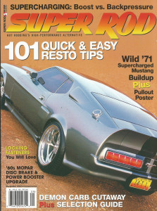 SUPER ROD 2003 SEPT - SUPERCHARGING Spcl, 60s MOPAR BRAKE FIX